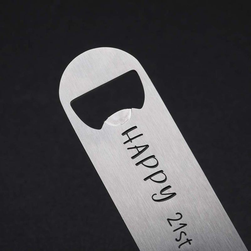 Vanlovemac Birthday Bottle Opener Beer Bottles Birthday Gift for Women Men Oktoberfest Anniversary Favors for Guests 21st Birthday Decorations Beer Bottle Openers Gift Decoration Supplies - Image 4